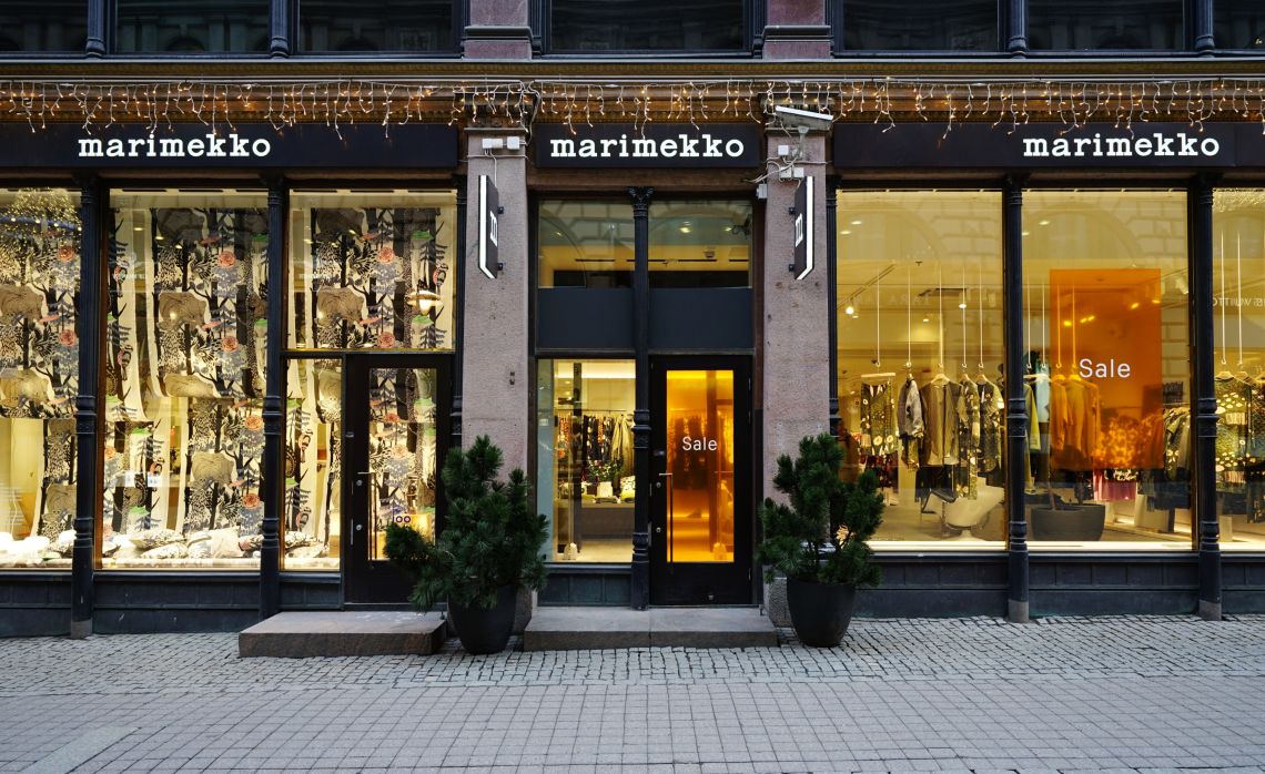 Marimekko store at Galleria Esplanad, Helsinki, Finland